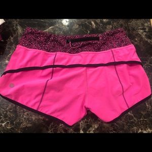 Lululemon Speed Shorts